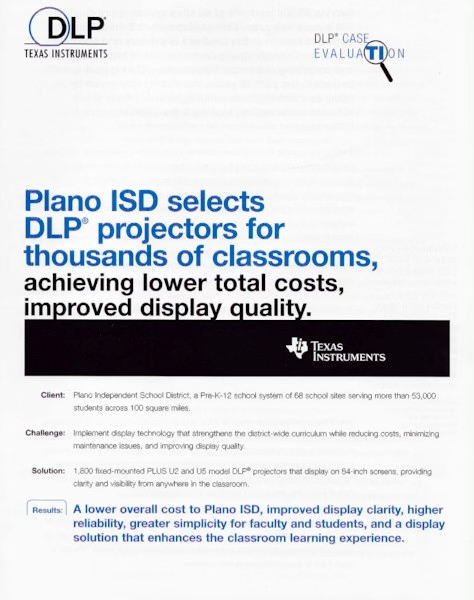 Case Study - DLP - Texas Instruments